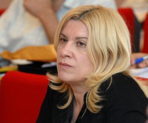 28.07.2009., Velika Gorica - Pucko otvoreno uciliste Velika Gorica, Zagrebacka 37, ugostilo je 2. sjednicu Gradskog vijeca Velike Gorice.  Vesna Skare - Ozbolt (DC). 
Photo: Marko Prpic/Vecernji list