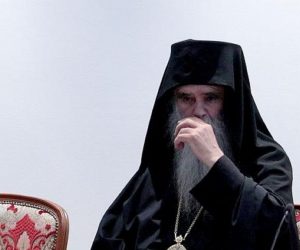 09.09.2016., Zagreb - Carigradski patrijarh Bartolomej I posjetio je danas Zagreb. U Srpskoj pravoslavnoj gimnaziji prisustvovao je bogosluzju i simpoziju o Jasenovcu i zrtvama genocida. Jovan Culibrk, Efraim Zuroff, vladika crnogorsko-primorski Amfilohije Radovic. Photo: Patrik Macek/PIXSELL