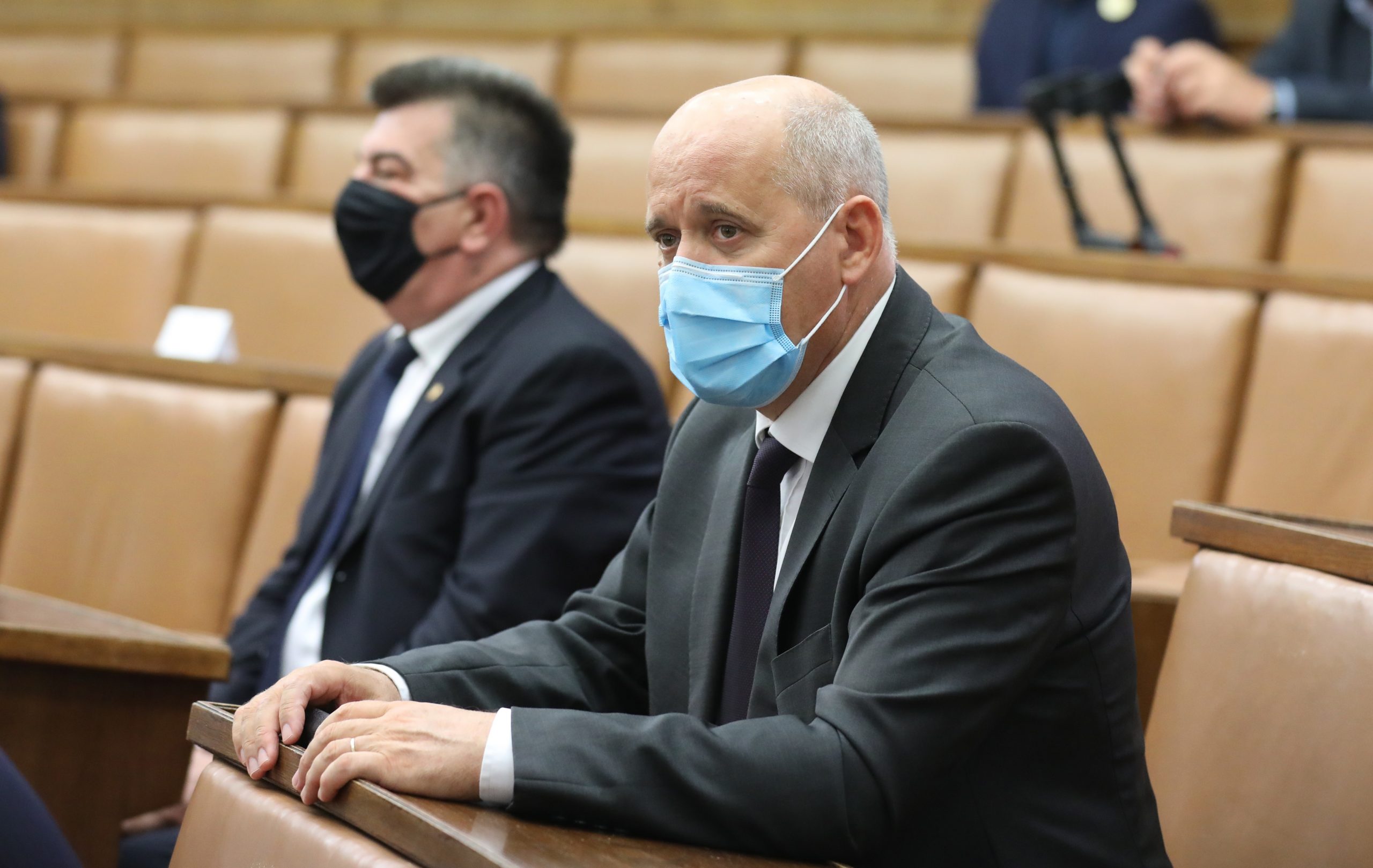 09.09.2020. ,Zagreb - Hrvatski sabor, svecana komemoracija u spomen na prvog predsjednika Hrvatskoga sabora dr. Zarka Domljana. Branko Bacic
 Photo: Admir Buljubasic/HINA/POOL/PIXSELL