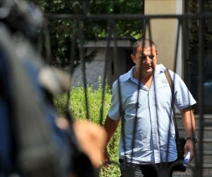 18.08.2010., Zagreb - U Hrvatski nogometni savez dolazi Uefin istrazitelj razgovarati s nogometnim sucem Brunom Maricem oko namjestanja nogometne utakmice finala Kupa Dinamo-Hajduk. Zeljko Siric. 
Photo: Marko Lukunic/PIXSELL