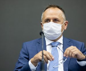 10.09.2020., Zagreb,  Kongresna dvorana Zagrebackog velesajma - 36. sjednica Skupstine Grada Zagreba. Drago Prgomet.
Photo: Davor Puklavec/PIXSELL