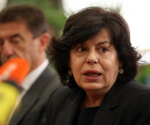 01.10.2010.,Zagreb - Predsjednica Vlade RH Jadranka Kosor odrzala je medju resorni sastanak na temu obiteljskog nasilja i nasilja nad zenama u Ministarstvu unutarnjih poslova.  Gordana Lukac Koritnik, pravobraniteljica za ravnopravnost spolova.
Photo: Jurica Galoic/PIXSELL