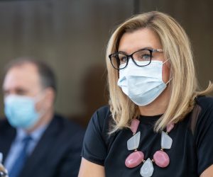 11.09.2020., Zagreb - Ministrica turizma i sporta Nikolina Brnjac i direktor Hrvatske turisticke zajednice (HTZ) Kristjan Stanicic predstavili su rezultate dosadasnjeg dijela ove turisticke godine te najavili planove i aktivnosti za iduce razdoblje. Nikolina Brnjac.
Photo: Davor Puklavec/PIXSELL