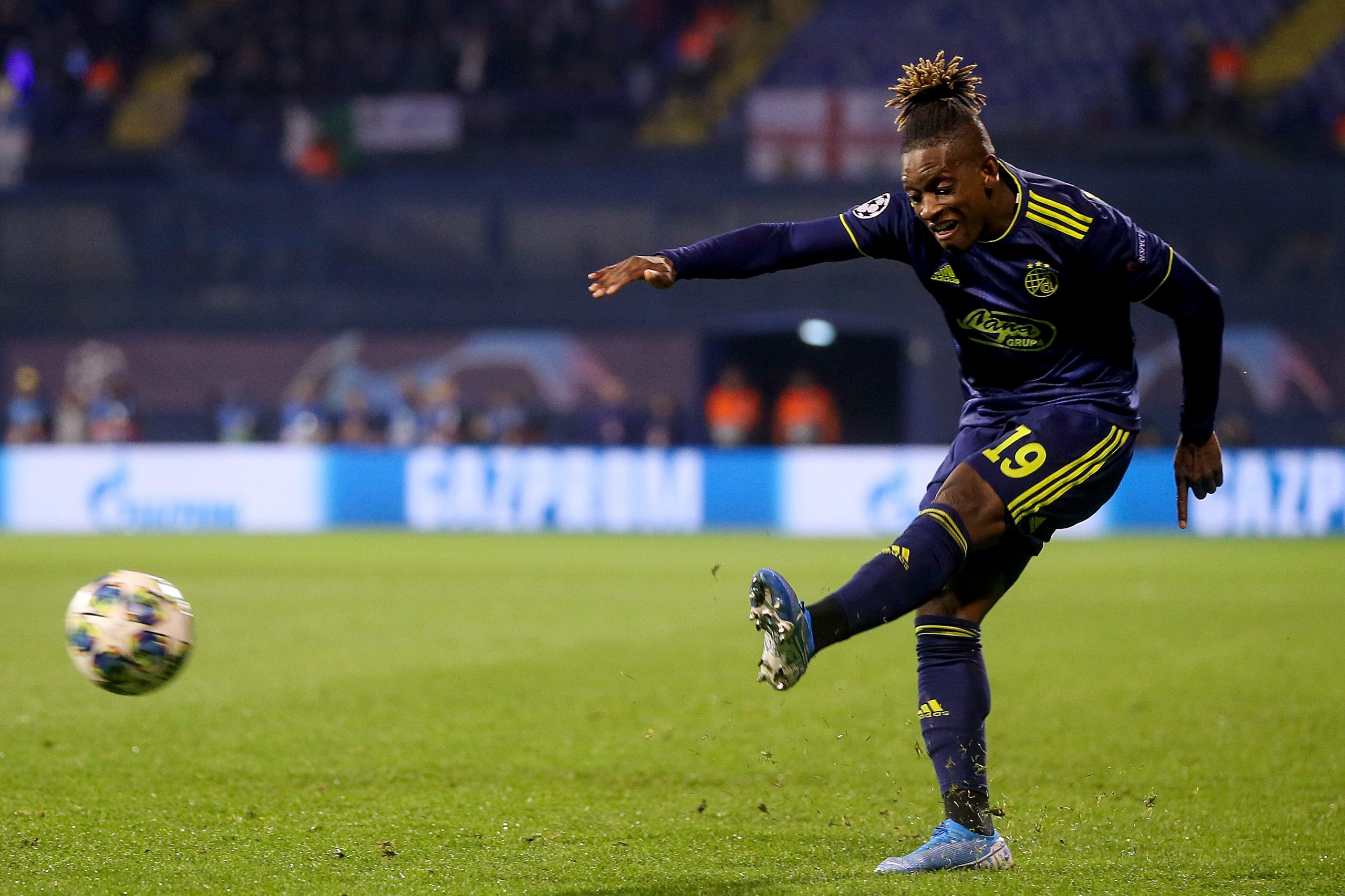 11.12.2019., Stadion Maksimir, Zagreb - UEFA Liga prvaka, skupina C, 6. kolo, GNK Dinamo - FC Manchester City. Jacques Francois Moubandje
Photo: Goran Stanzl/PIXSELL