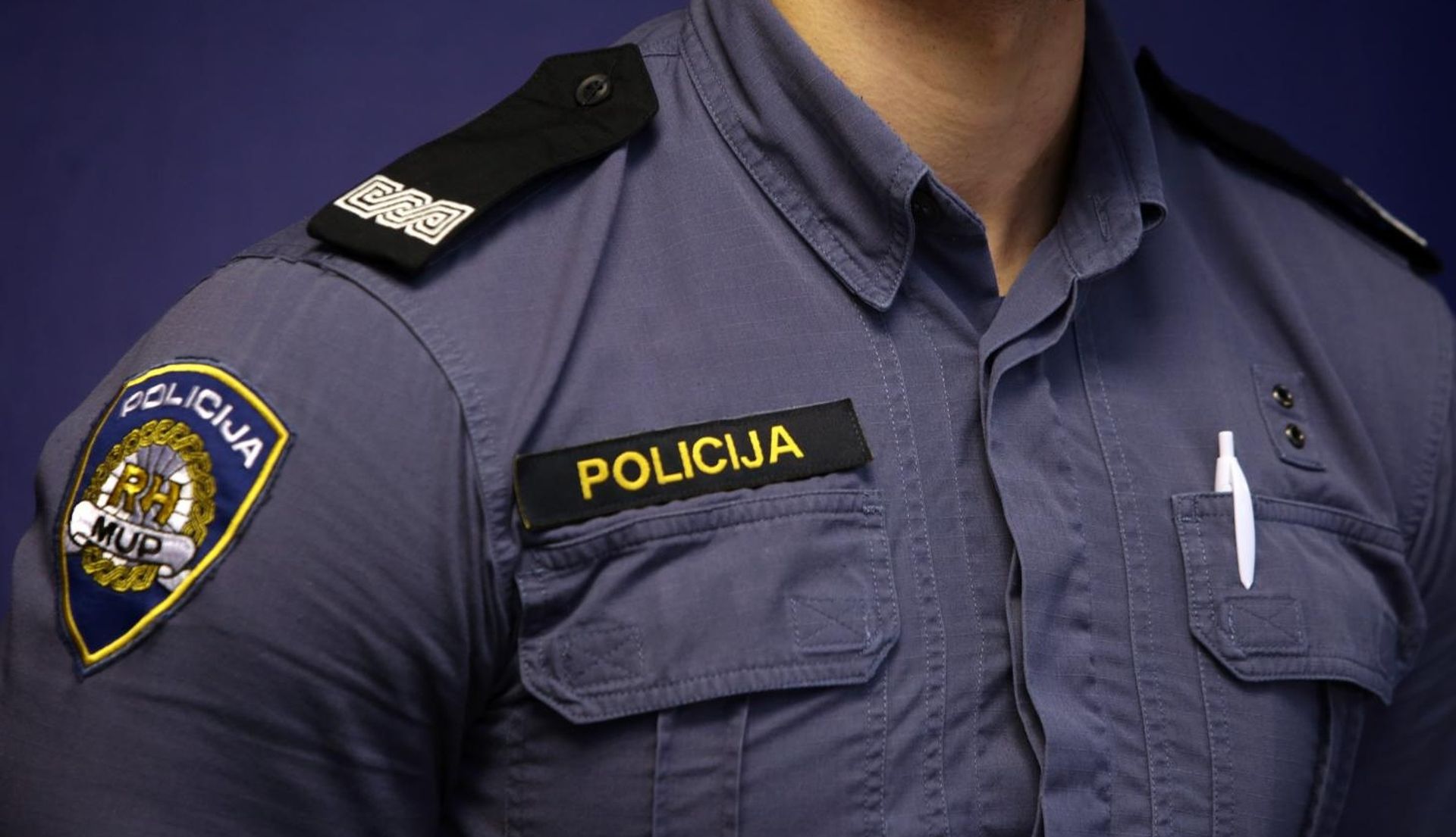 13.11.2019., Split - Djelatnik policije
 Photo: Miranda Cikotic/PIXSELL