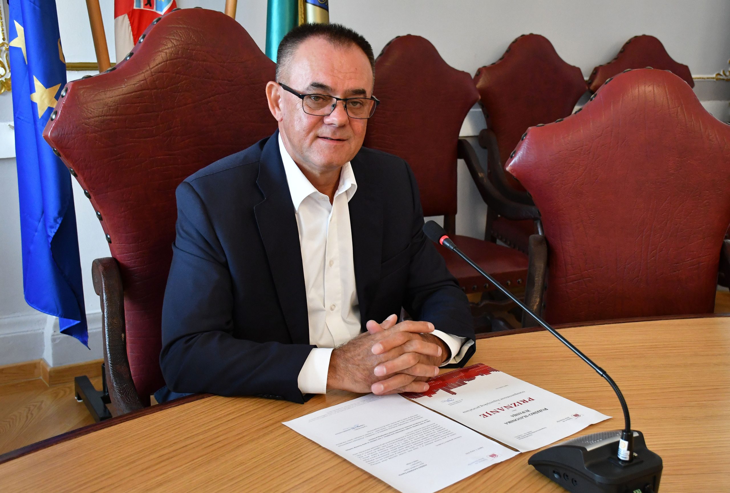 20.07.2020., Pozega - Pozesko-slavonska zupanija dobila je od Instituta za javne financije priznanje za transparentnost proracuna.

Photo: Ivica Galovic/PIXSELL
