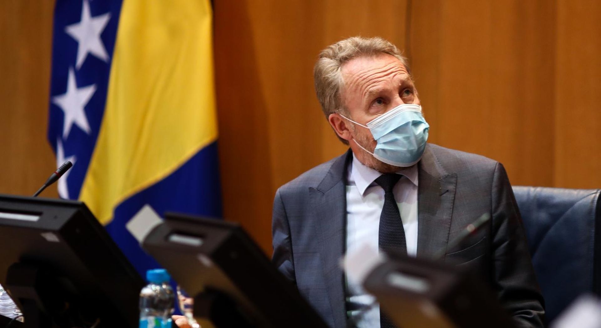 21.07.2020., Sarajevo, Bosna i Hercegovina - Sjednica Doma naroda Parlamentarne skupstine Bosne i Hercegovine. Bakir Izetbegovic
Photo: Armin Durgut/PIXSELL
