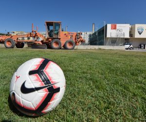 21.07.2020., Sibenik - Na stadionu HNK Sibenik vrse se posljednje pripreme i uredjenja pred utakmicu finala Kupa Hrvatske koja se 1. kolovoza igrati izmedju Rijeke i Lokomotive. 
Photo: Hrvoje Jelavic/PIXSELL