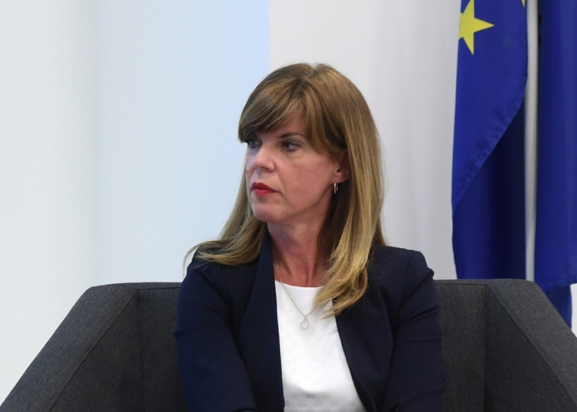 21.09.2020., Zagreb - Zastupnica u EU parlamentu Biljana Borzan i predsjednik Hrvatske poljoprivredne komore Mladen Jakopovic odrzali su konferenciju za novinare na temu, EU strategija Od polja do stola, prilike, prepreke i izazovi za Hrvatsku. 
Photo: Marko Lukunic/PIXSELL