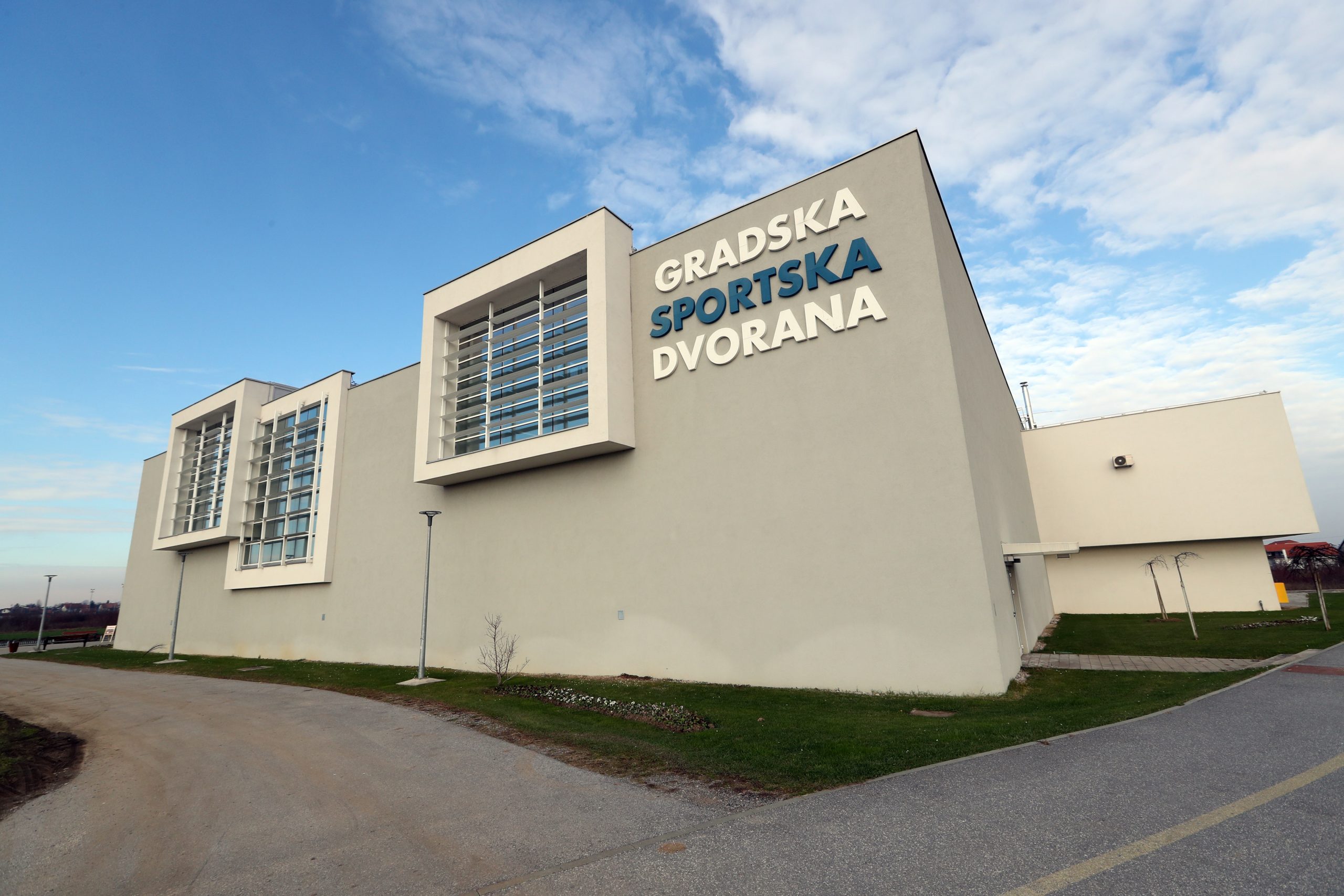 22.12.2017., Velika Gorica - Izgradjeni sportski objekti i objekti u izgradnji. 
Gradska sportska dvorana.  
Photo: Robert Anic/PIXSELL