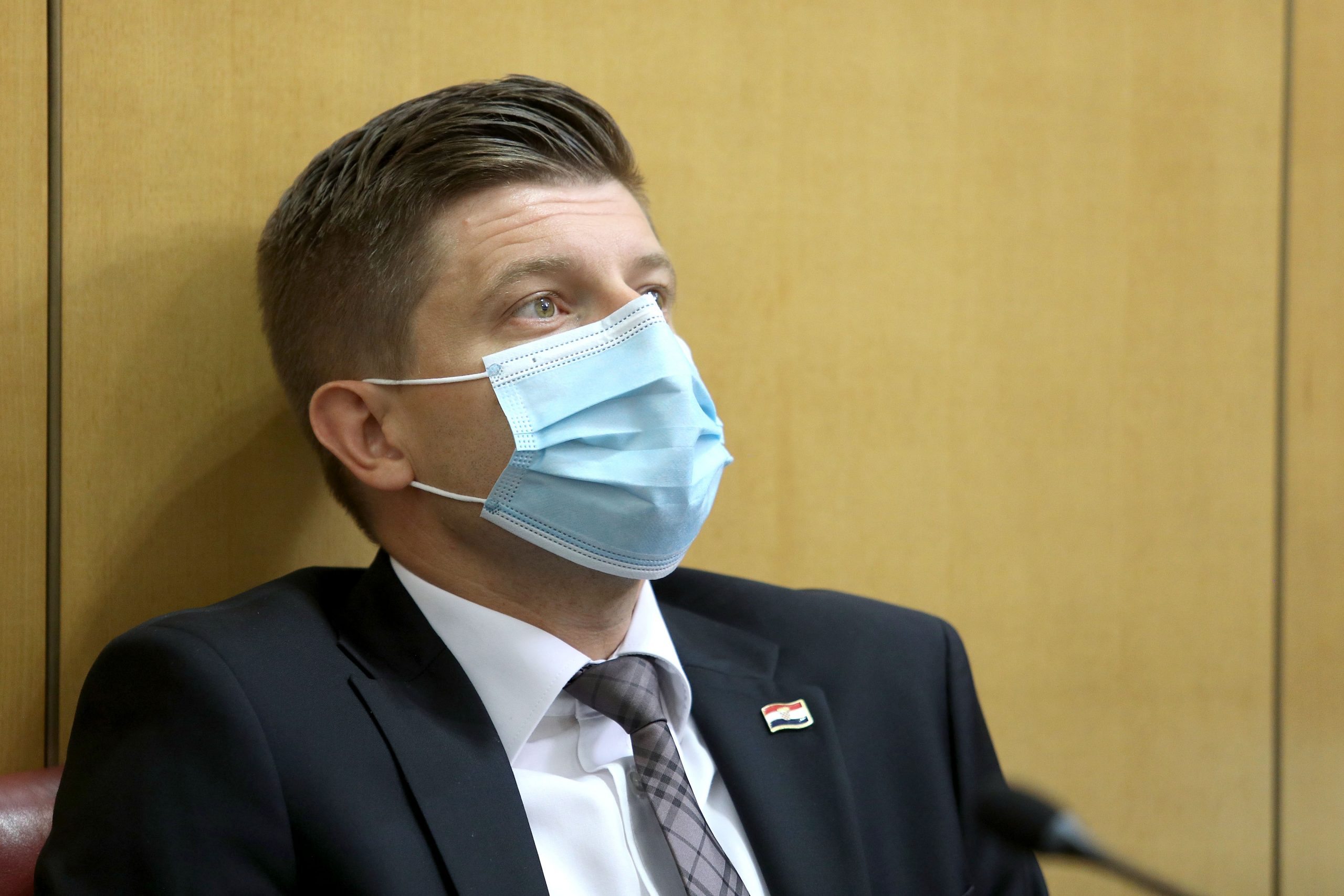 23.07.2020., Zagreb - 1. sjednica Hrvatskoga sabora nastavljena je danas predstavljanjem nove Vlade Republike Hrvatske. Glasovanje o povjerenju Vladi  ocekuje se u popodnevnim satima.
Photo: Patrik Macek/PIXSELL