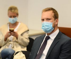 25.09.2020., Zagreb - Na Opcinskom sudu u aferi Dnevnice nastavlja se sudjenje Sandri Zeljko i Tomislavu Sauchi. 
Photo: Marko Lukunic/PIXSELL