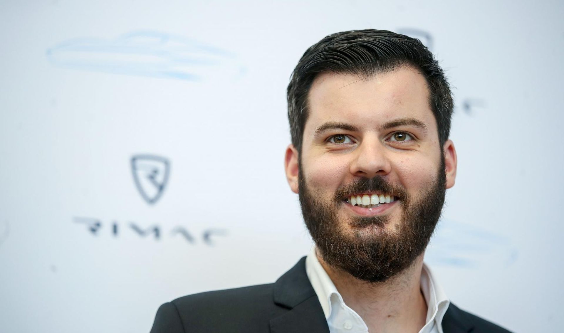28.06.2019., Sveta Nedelja - Premijer Andrej Plenkovic s ministrima posjetio tvrtku Rimac Automobili. Tvrtku su poisjetili i predstavnici tvrtki Porsche i Hyundai. Izjave za medije nakon zavrsenog sastanka. Mate Rimac.
Photo: Igor Kralj/PIXSELL