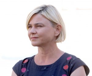 28.08.2020., Zagreb - Saborski zastupnici politicke platforme Mozemo odrzali su ispred Banskih dvora konferenciju za medije o konacnom prijedlogu Zakona o obnovi zgrada ostecenih u potresu na podrucju Zagreba i okolice. Sandra Bencic Photo: Patrik Macek/PIXSELL