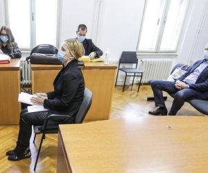 29.09.2020., Zagreb, Opcinskii kazneni sud - Sandra Zeljko iznjela obranu u predmetu Dnevnice. 
Photo: Robert Anic/PIXSELL