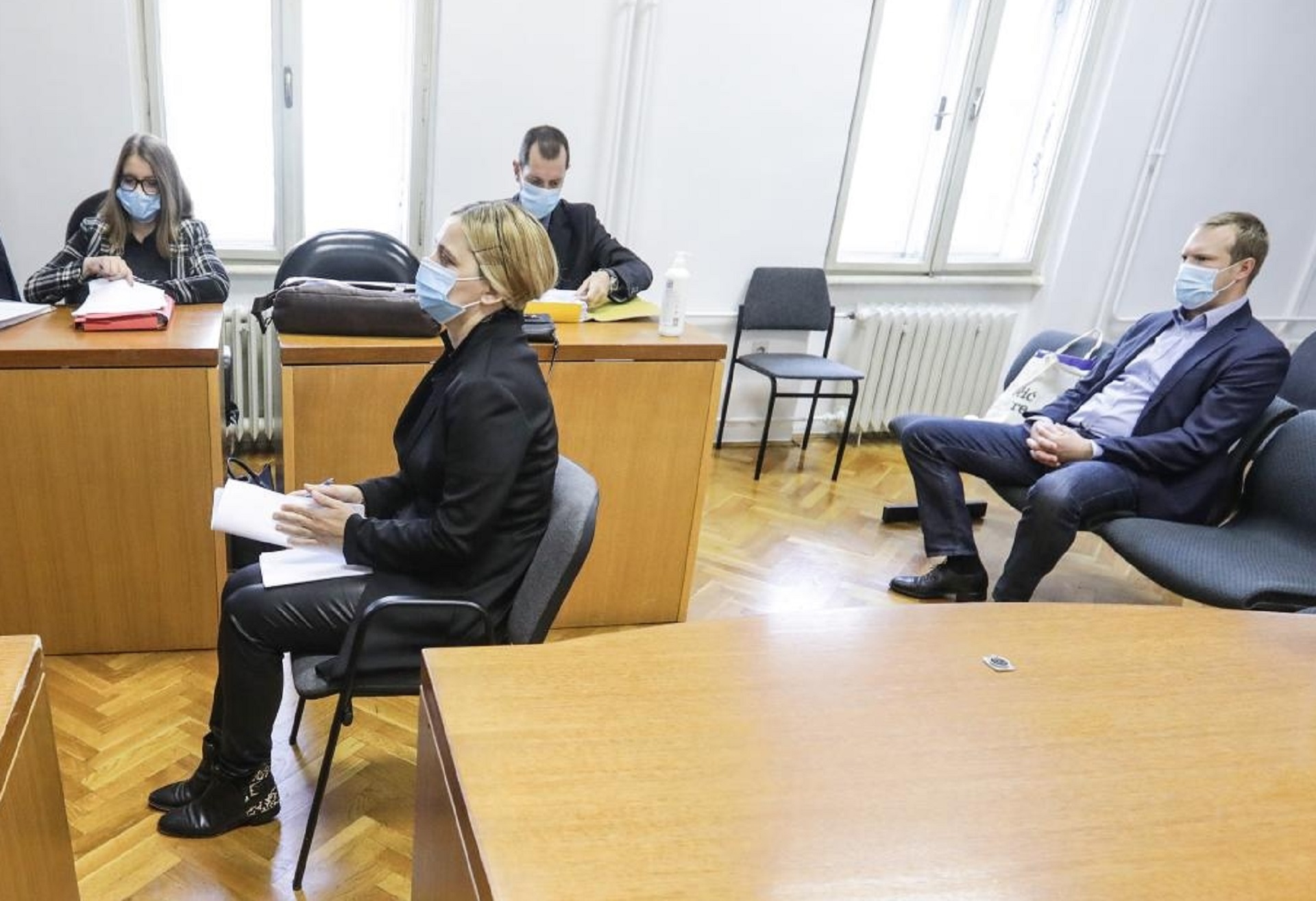 29.09.2020., Zagreb, Opcinskii kazneni sud - Sandra Zeljko iznjela obranu u predmetu Dnevnice. 
Photo: Robert Anic/PIXSELL
