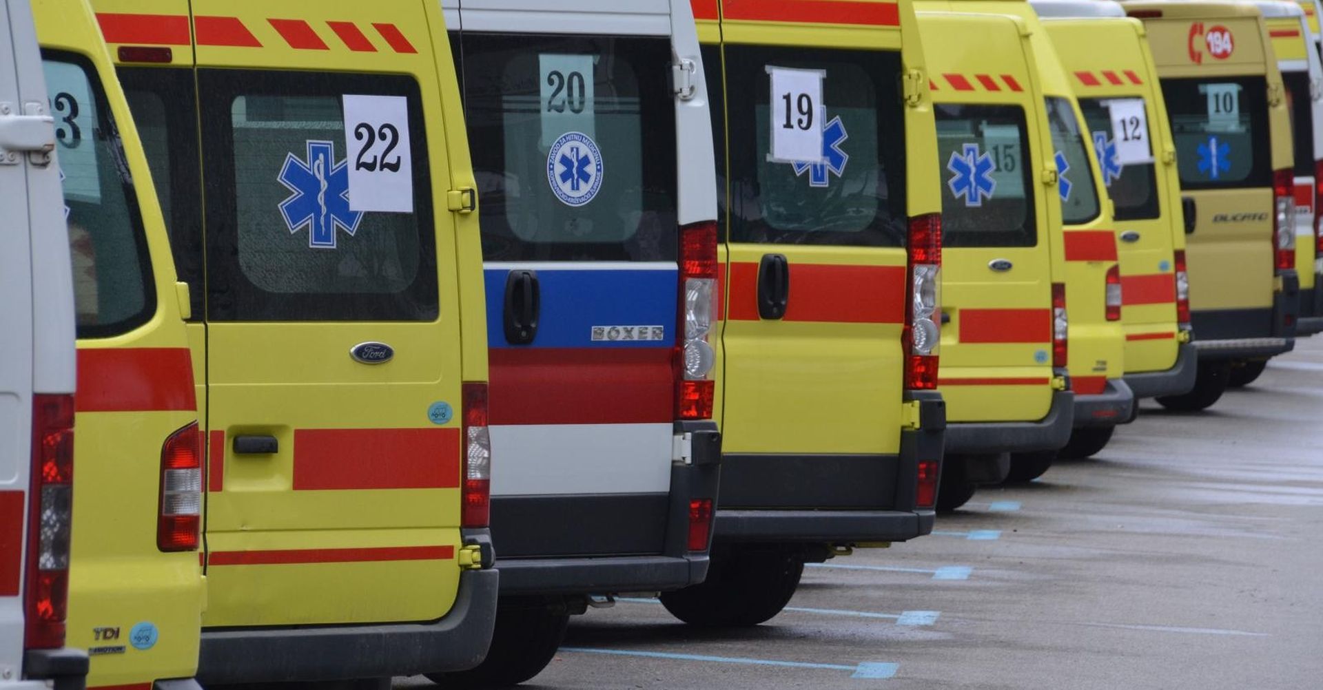 30.04.2015., Pula - Vozila hitne pomoci.
 Photo: Dusko Marusic/PIXSELL