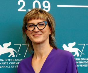 The 77th Venice Film Festival The 77th Venice Film Festival - Screening of the film "Quo Vadis Aida" in competition - Photocall - Venice, Italy September 3, 2020 - Director Jasmila Zbanic poses. REUTERS/Yara Nardi YARA NARDI