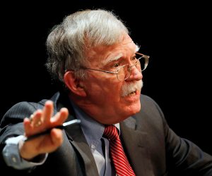 FILE PHOTO: Former national security adviser John Bolton in Durham, North Carolina FILE PHOTO: Former U.S. national security adviser John Bolton speaks during a lecture at Duke University in Durham, North Carolina, U.S., February 17, 2020.   REUTERS/Jonathan Drake/File Photo Jonathan Drake