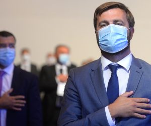 08.09.2020., Zagreb - Utjecaj korona krize na hrvatsko gospodarstvo i izvoz - tema je sredisnje panel rasprave koja se odrzala u okviru 15. konvencije hrvatskih izvoznika, u sklopu koje su dodijeljene i nagrade Zlatni kljuc najboljim izvoznicima u 2019. godini. Konvencija udruzenja Hrvatski izvoznici odrzava se pod pokroviteljstvom Vlade.Photo: Marko Prpic/PIXSELL