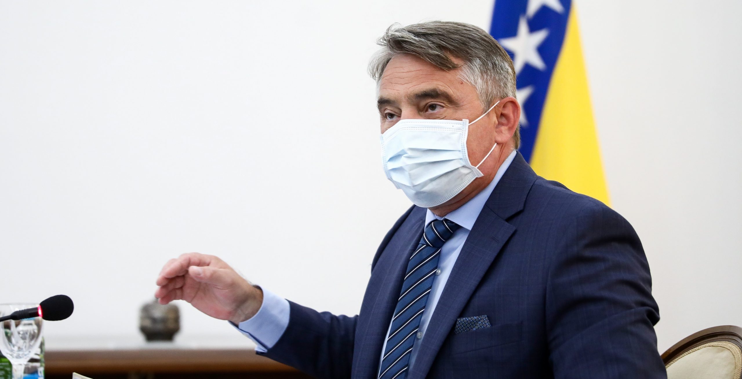 27.08.2020., Sarajevo, Bosna i Hercegovina - Sjednica Predsjednistva Bosne i Hercegovine. Zeljko Komsic
Photo: Armin Durgut/PIXSELL