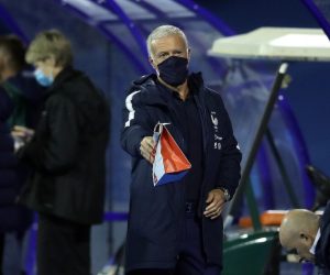 Zagreb, 14.10.2020 - Utakmica Lige nacija između reprezentacija Hrvatske i Francuske. Na slici francuski izbornik Didier Deschamps.
foto HINA/ Damir SENČAR/ ds