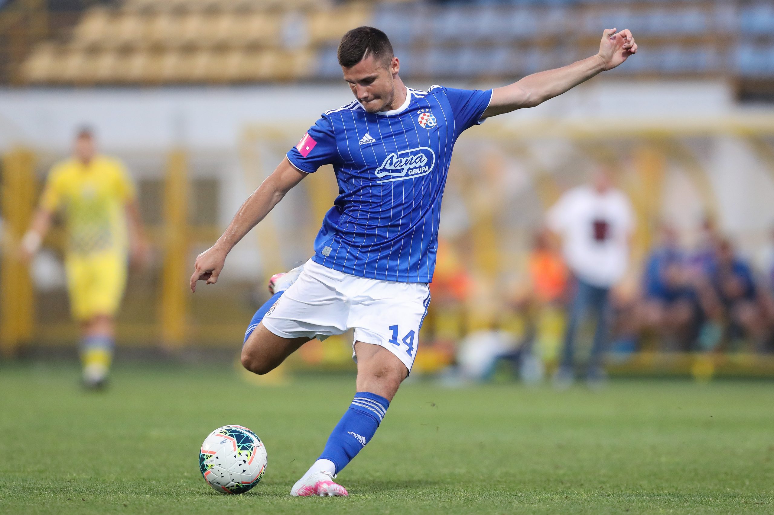 01.07.2020., stadion Ivan Laljak-Ivic, Zapresic - Hrvatski Telekom Prva liga, 32. kolo, NK Inter Zapresic - GNK Dinamo. Amer Gojak.  
Photo: Luka Stanzl/PIXSELL