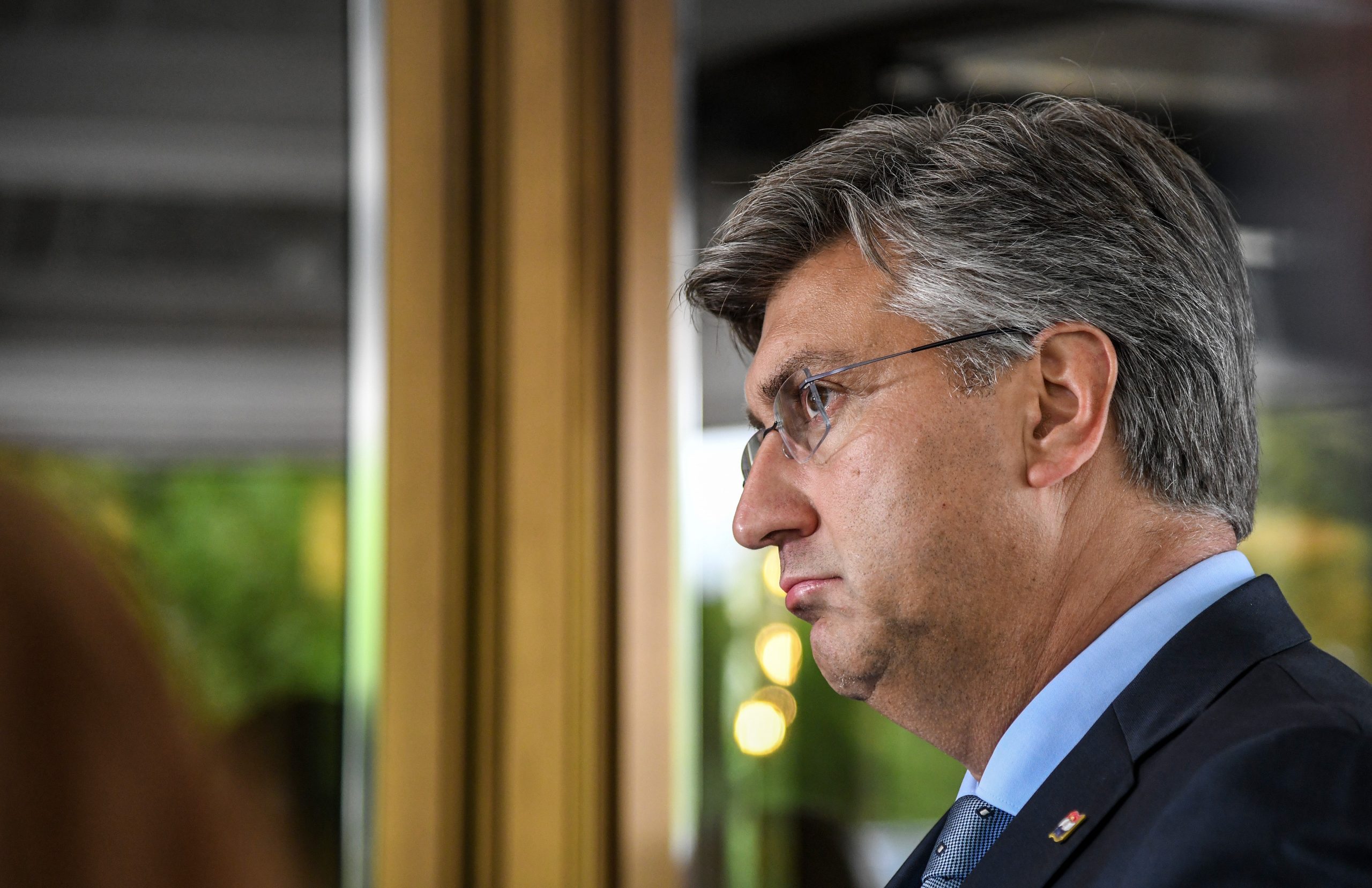 01.09.2020., Zagreb - U Kristalnoj dvorani Hotela Westin odrzana je zajednicka sjednica Predsjednistva i Nacionalnog vijeca HDZ-a. Andrej Plenkovic  Photo: Josip Regovic/PIXSELL