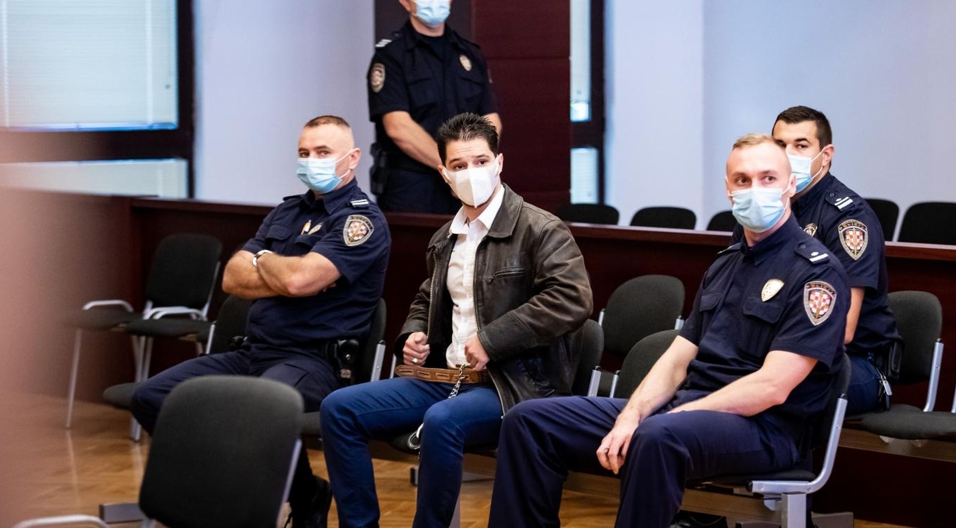 01.10.2020., Split - Na Zupanijskom sudu nastavljeno je sudjenje Filipu Zavadlavu optuzenom za trostruko ubojstvo. Photo: Milan Sabic/PIXSELL