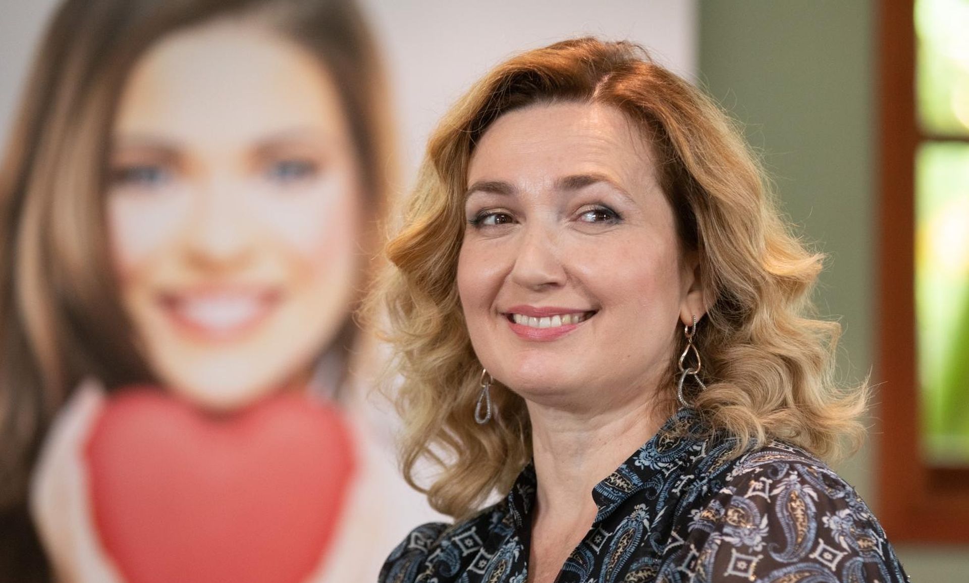 02.10.2020., Zagreb - S ciljem podizanja svjesnosti o cinjenici kako su upravo zene najpogodjenija skupina koja obolijeva od kardiovaskularnih bolesti, Zaklada Hrvatska kuca srca pokrenula je projekt  - Zena i srce. Ivana Portolan Pajic.
Photo: Davor Puklavec/PIXSELL