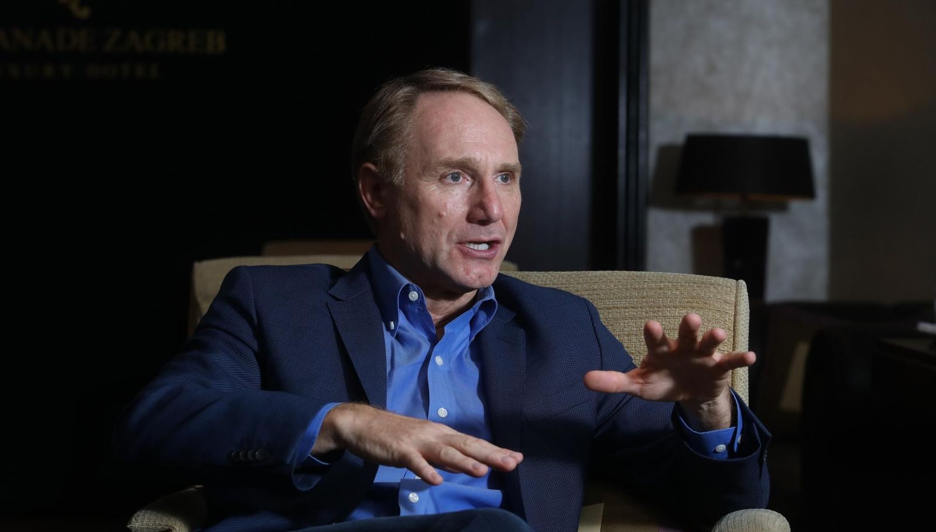 04.07.2018., Zagreb - Americki pisac trilera, Dan Brown. Photo: Boris Scitar/Vecernji list/PIXSELL