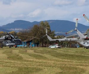 04.10.2020., Zagreb - Sinocnje grmljavinsko nevrijeme izazvalo je vecu materijalnu stetu na aerodromu Lucko. Photo: Jurica Galoic/PIXSELL