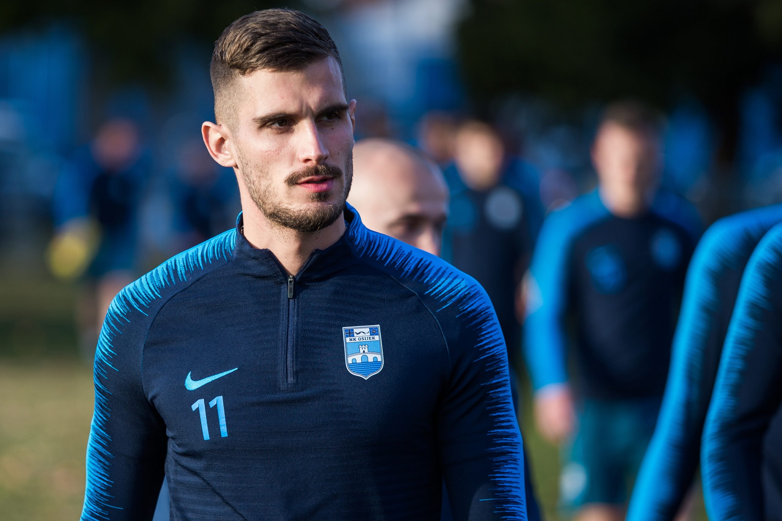 Osijek: NK Osijek odradio trening na pomoćnom igralištu stadiona Gradski vrt 06.03.2019., Osijek - Trening prve ekipe NK Osijeka na pomocnom igralistu stadiona Gradski vrt. Photo: Davor Javorovic/PIXSELL