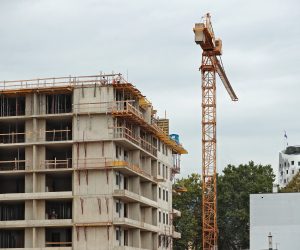 07.09.2020., Zagreb - Gradnja stambeno poslovne gradjevine na k.o. Crnomerec. Investitor: Sigma Domus, projektant: SB projektiranje, nadzor: Primus consilium, izvoditelj: AB gradnja. Photo: Sanjin Strukic/PIXSELL