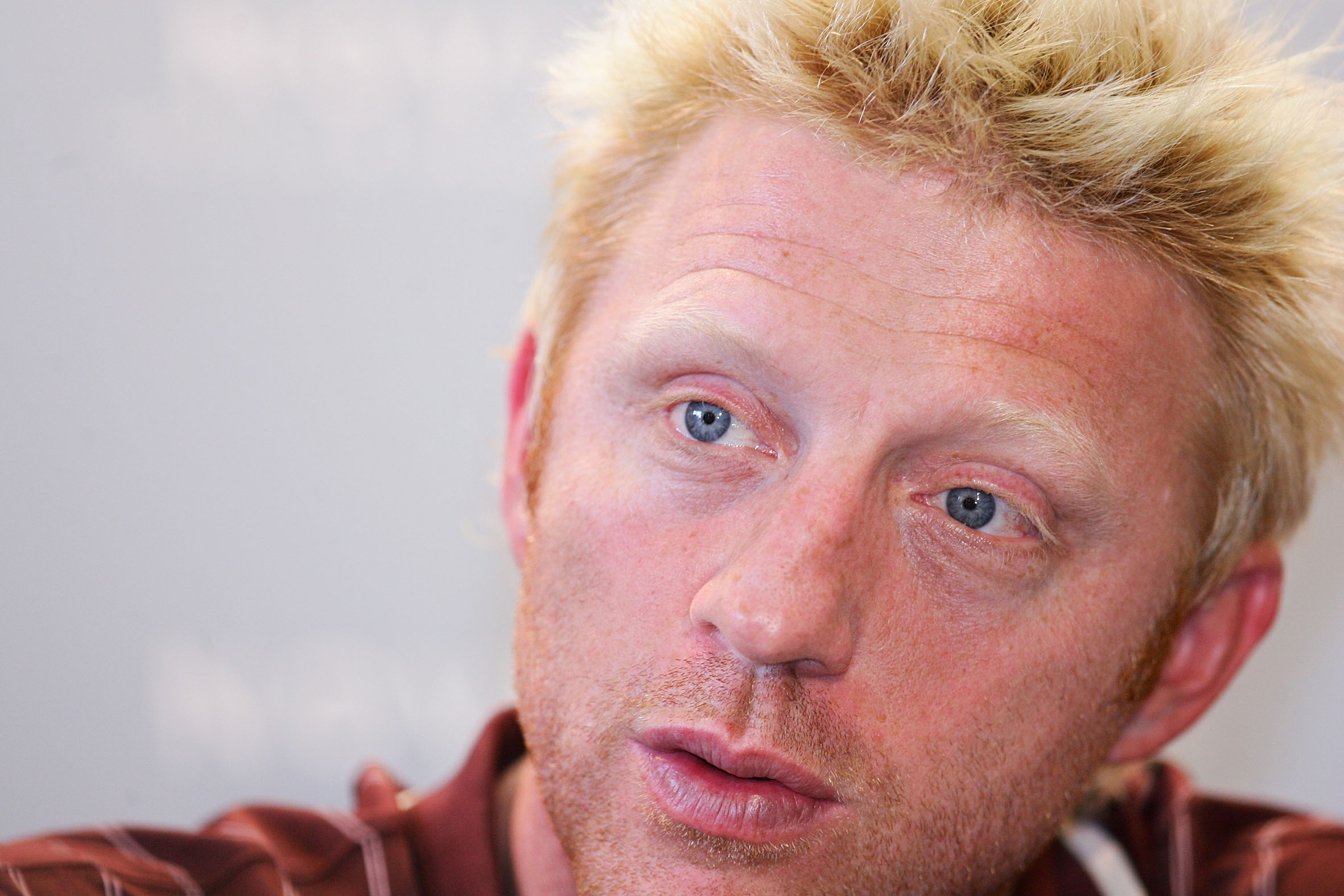 15.06.2005., Novi Vinodolski - Teniski spektakl Senior Tour treci puta se odrzao u Hrvatskoj. Iako zbog ozlijede nije mogao nastupiti na Croatian Classicu njemacki tenisac Boris becker dosao je popratiti turnir.
Photo: Zeljko Lukunic/PIXSELL