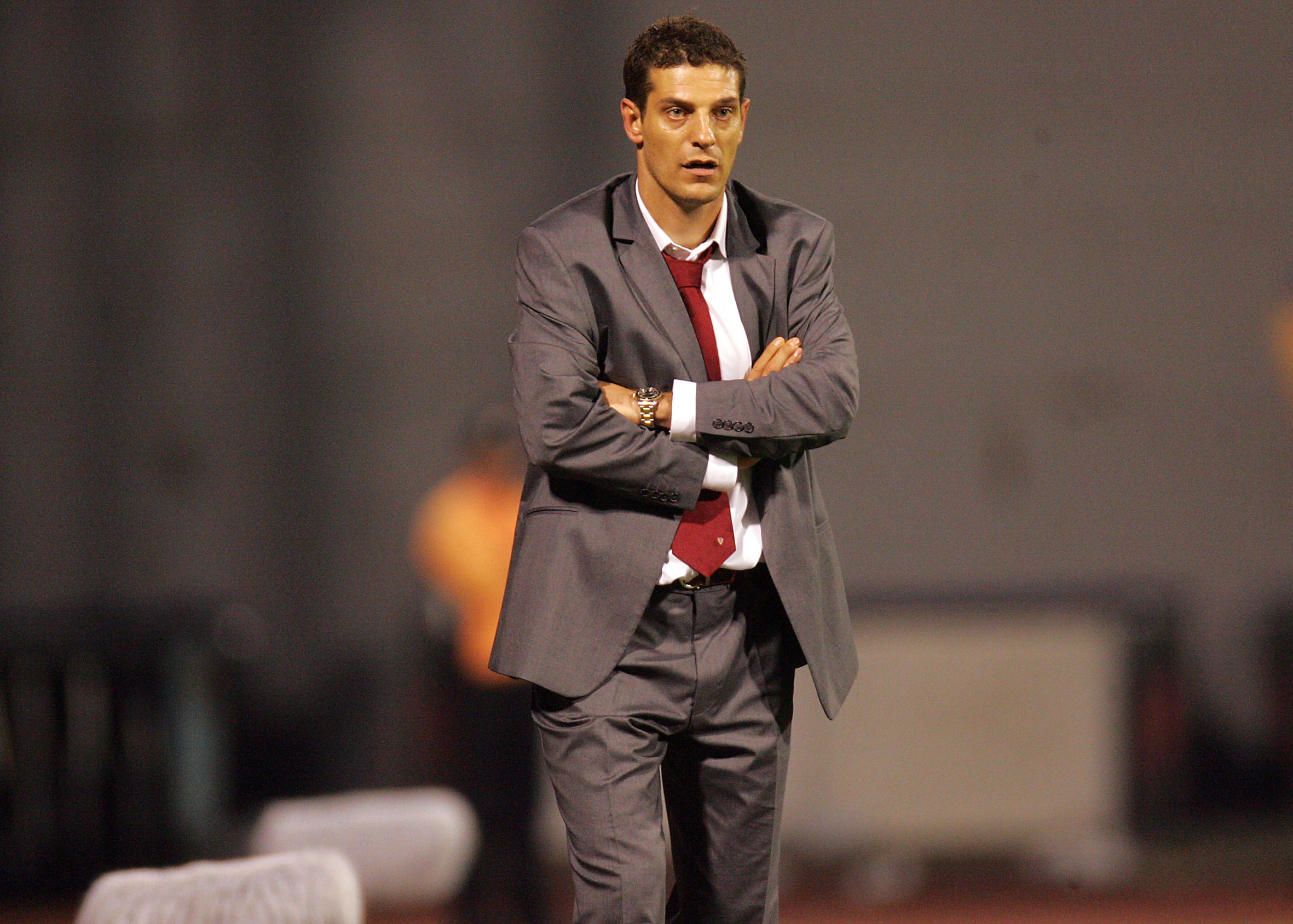 11.10.2006., stadion Maksimir, Zagreb - Kvalifikacijska utakmica za Europsko prvenstvo, Hrvatska - Engleska. Slaven Bilic. Photo: Igor Kralj/PIXSELL