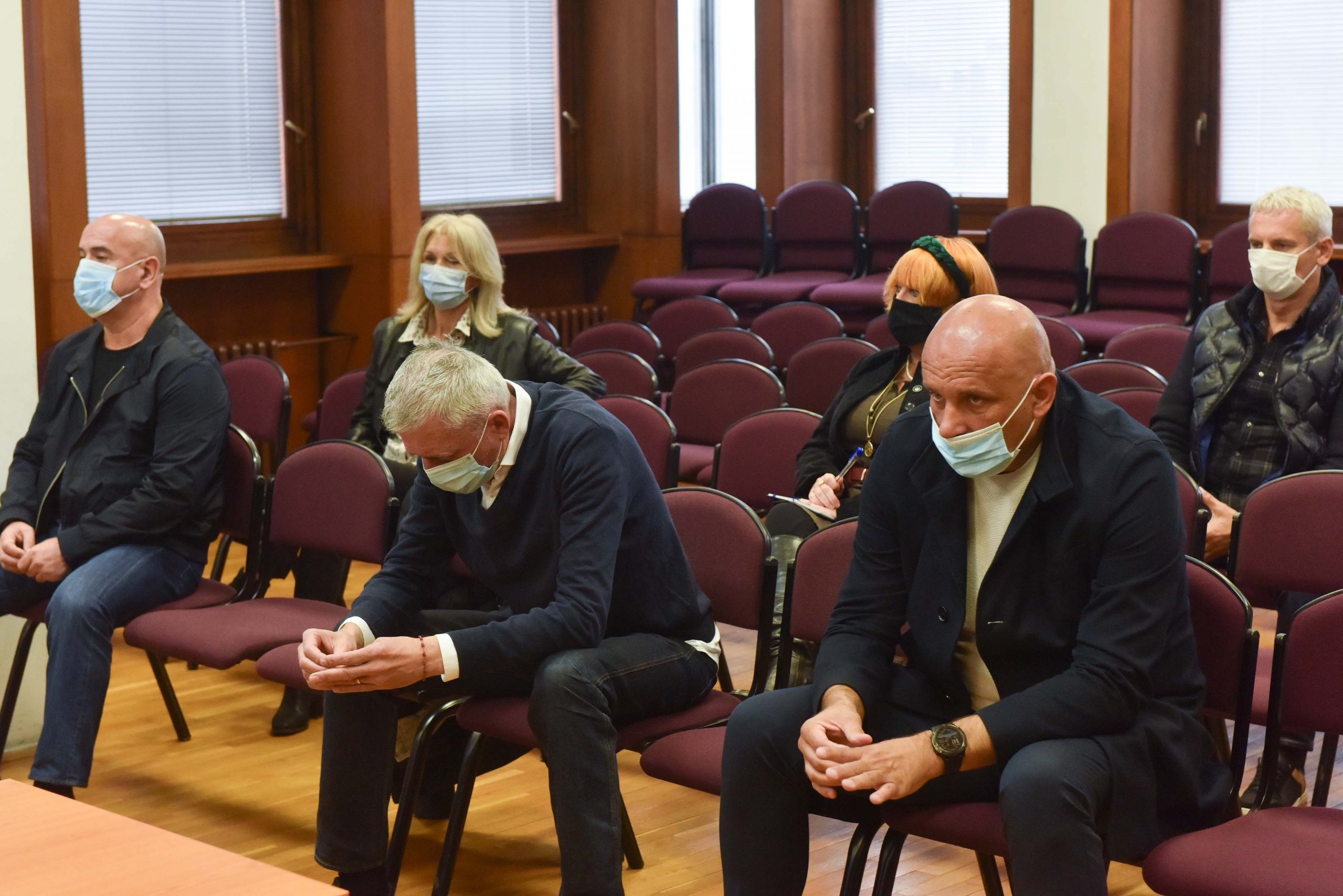 12.10.2020., Zagreb - Na Opcinskom gradjanskom sudu nastavljeno je sudjenje Vladi Rajicu i drugima optuzenim za mito i korupciju.
Photo: Davorin Visnjic/PIXSELL