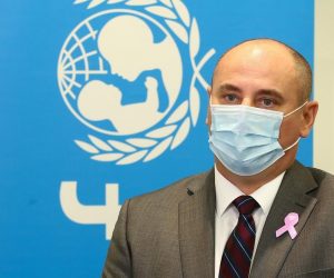 13.10.2020., Zagreb - Predstavljanje prve sveobuhvatne "Analize usluga rane intervencije u Hrvatskoj", koju je za UNICEF proveo RISE institut iz SAD-a uz podrsku Ministarstva zdravstva RH.   Silvio Basic.
Photo: Matija Habljak/PIXSELL