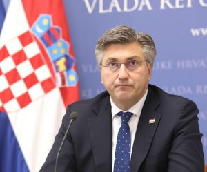 14.10.2020., Zagreb - Predsjednik Vlade Andrej Plenkovic odrzao je u Banskim dvorima konferenciju za medeije.
Photo: Patrik Macek/PIXSELL
