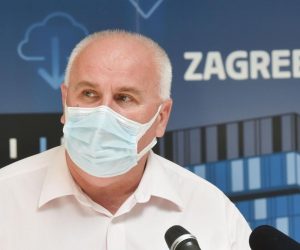 15.07.2020., Zagreb - U auli Gradske uprave odrzana je redovna konferencija za medije Stozera civilne zastite Grada Zagreba na celu s gradonacelnikom Milanom Bandicem.
Photo: Davorin Visnjic/PIXSELL