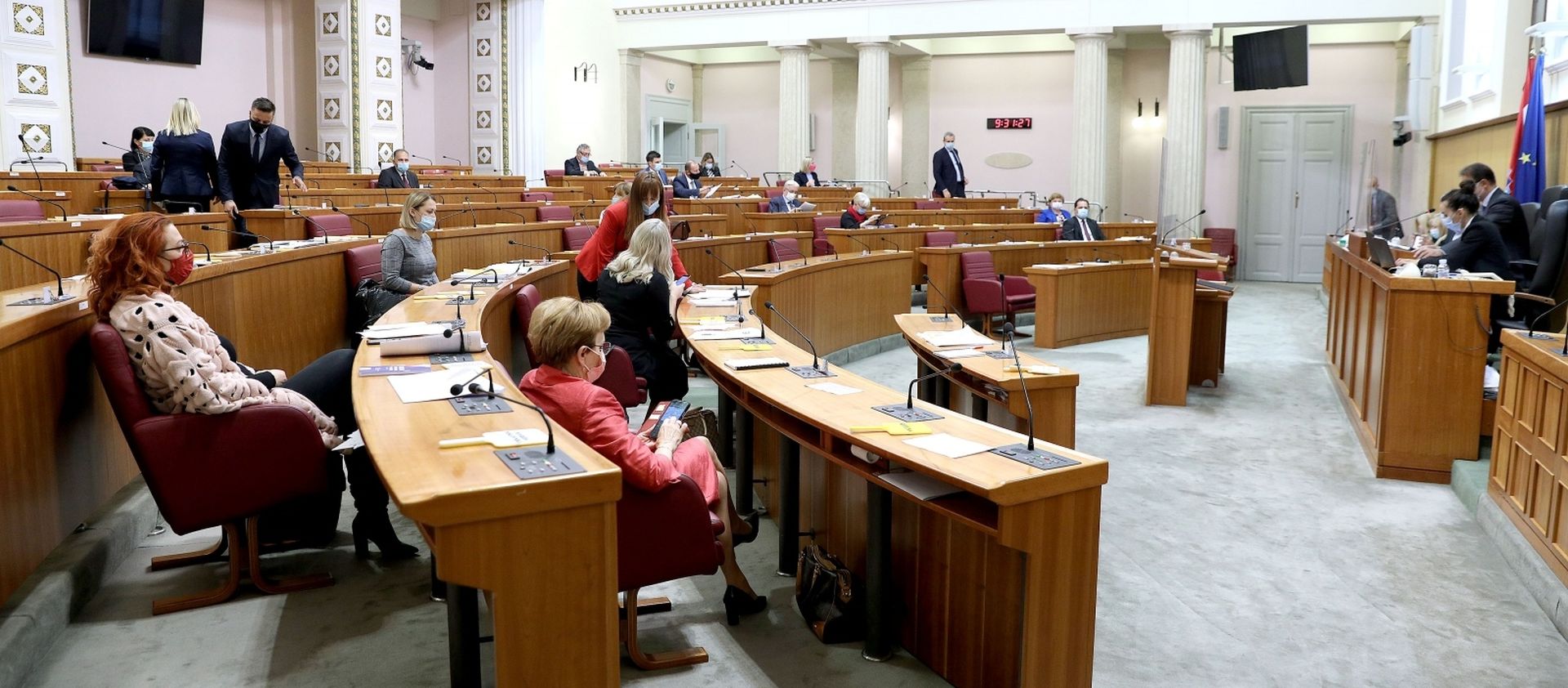 15.10.2020., Zagreb - Sabor je 3. sjednicu nastavio raspravom o Izvjescu o radu pravobraniteljice za djecu za 2019. godinu .
Photo: Patrik Macek/PIXSELL