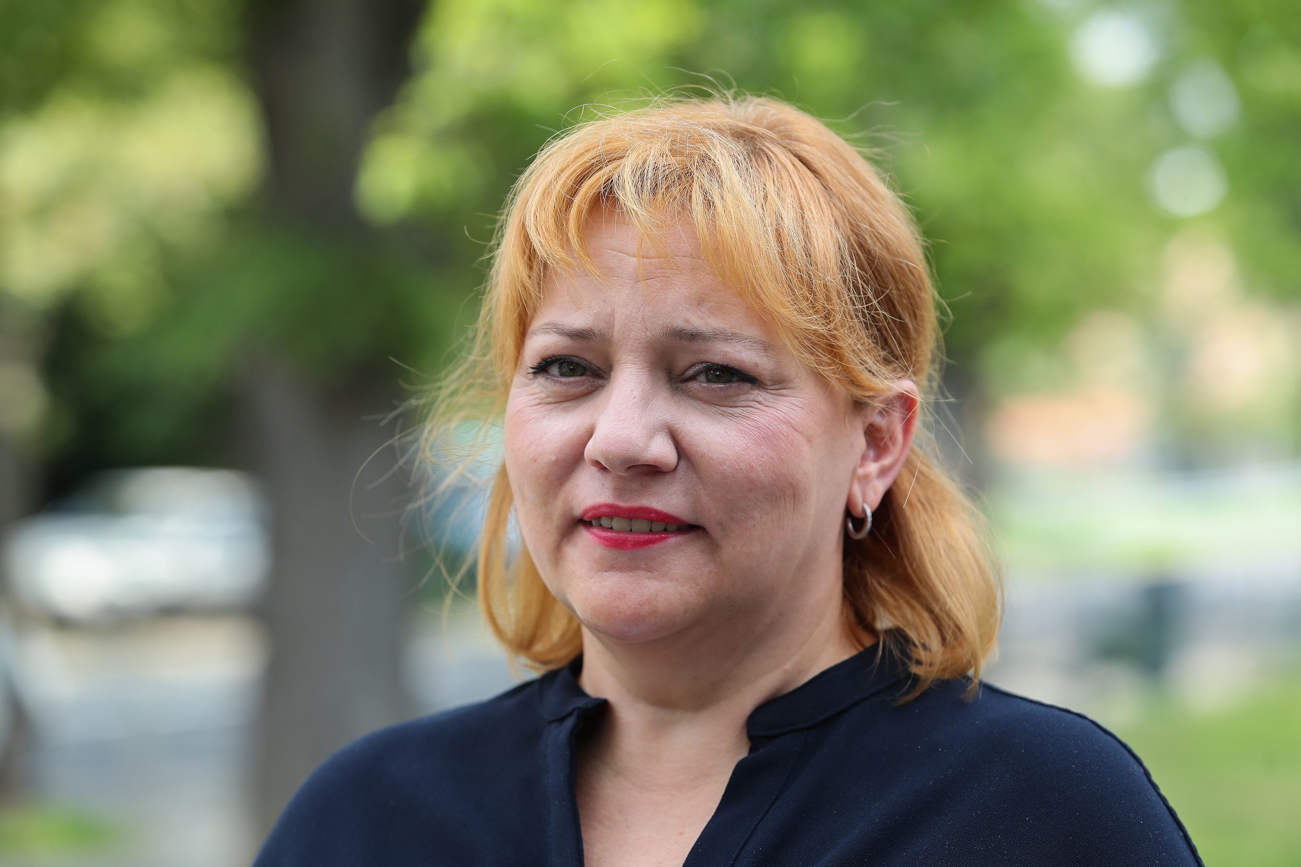 16.08.2020., Zagreb - Zamjenica ravnatelja NZJZ Dr. Andrija Stampar dr. Sandra Sikic dala je izjavu za medije o epidemioloskoj situaciji u gradu Zagrebu. 
Photo: Luka Stanzl/PIXSELL