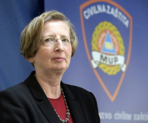 17.07,2020., Zagreb - MUP, konferencija za medije Stozera civilne zastite RH. Alenka Markotic.

PHoto: Bruno Konjevic / POOL / CROPIX