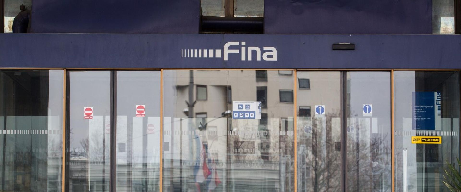 18.03.2018., Zagreb - Zgrada Fine u Ulici grada Vukovara. Photo: Filip Kos/PIXSELL
