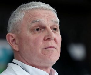 Zagreb: Konferencija s temom značajnog povećanja oboljelih od gripe i upale pluća 19.01.2019., Zagreb, Mirogojska 8 - Konferencija za medije s temom znacajnog povecanja broja bolesnika s teskom gripom i upalom pluca hospitaliziranih u Klinici za infektivne bolesti Dr. Fran Mihaljevic.  Prof. dr. sc. Ivan Puljiz predstojnik Klinike.
Photo: Igor Kralj/PIXSELL