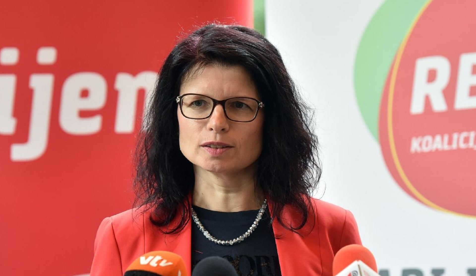 19.06.2020., Varazdin - Predstavljanje kandidata Restart koalicije za III. izbornu jedinicu. Andreja Maric Photo: Vjeran Zganec Rogulja/PIXSELL