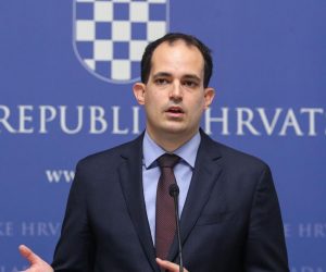 19.10.2020., Zagreb - Potpredsjednik Vlade i ministar financija Zdravko Maric i ministar pravosudja i uprave Ivan Malenica odrzali su konferenciju za medije u povodu isteka zastoja s postupanjem u ovrnim postupcima. 
Photo: Luka Stanzl/PIXSELL