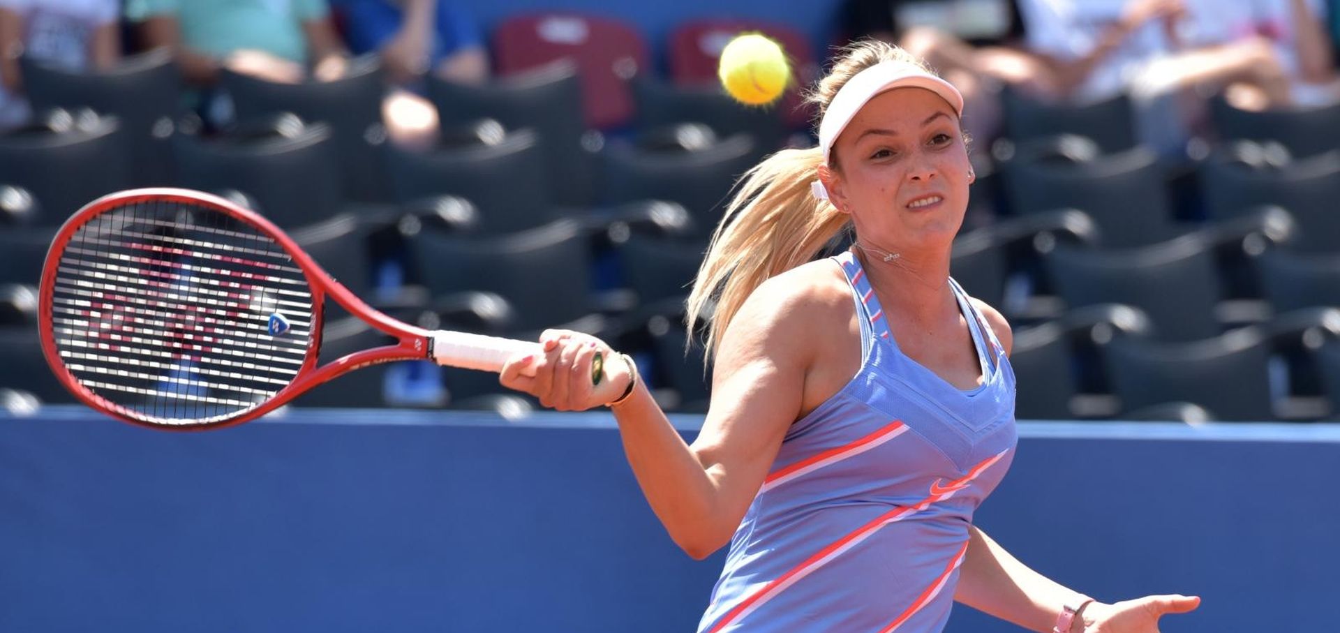 20.06.2020., Zadar - Teniski turnir Adria tour: Egzibicijski mec, Olga Danilovic i Donna Vekic. Donna Vekic. 
Photo: Dino Stanin/PIXSELL