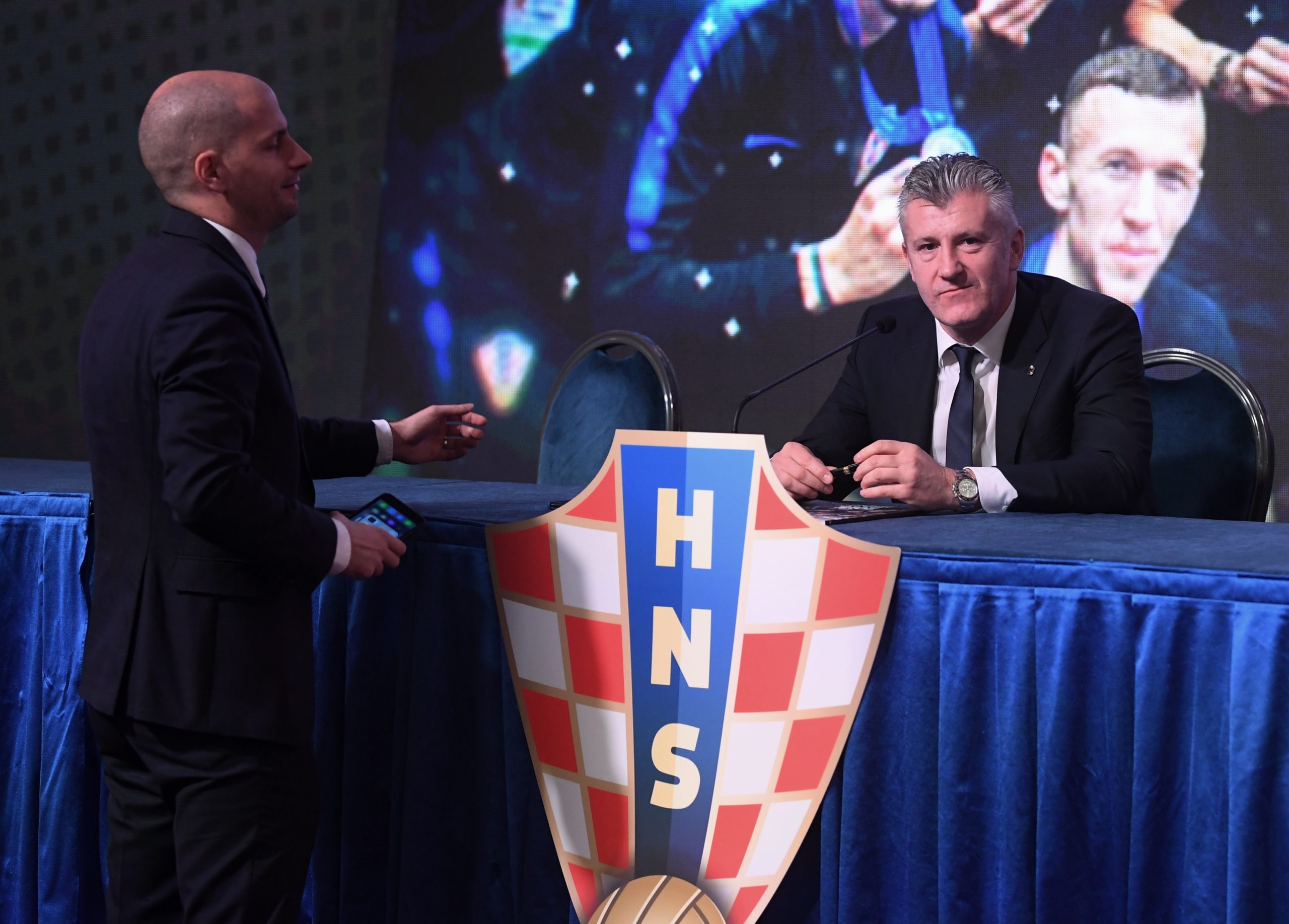 Zagreb: Davor Šuker održao konferenciju za medije nakon skupštine HNS-a 20.12.2018., Zagreb - U hotelu Westin odrzala se skupstina Hrvatskog nogometnog saveza nakon koje je bila konferencija za medije predsjednika saveza Davora Sukera. 
Photo: Marko Lukunic/PIXSELL