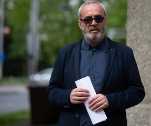 21.04.2020.,Zagreb - - Hrvatsko novinarsko drustvo (HND) i Sindikat novinara Hrvatske (SNH) odrzalo je online konferenciju za medije pod nazivom "Trazimo hitne mjere za spas novinarstva". Hrvoje Zovko.  Photo: HND/ POOL / Daniel KASAP/ dk